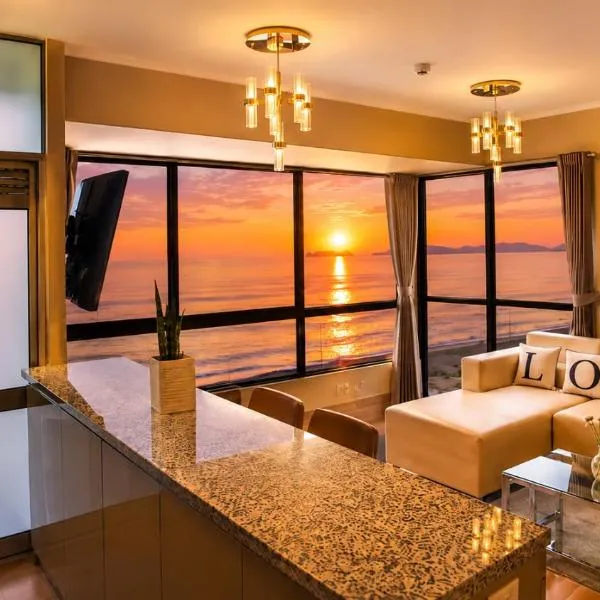 "Oceanfront 3BR, Home Office, Pool, Gym, Sauna, BBQ, Fast Wifi, Play area and Free Parking", хотел в Лима