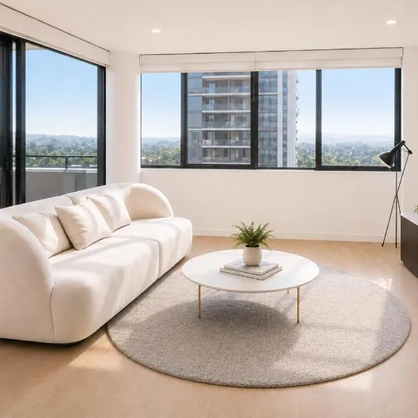 Milton Oasis level 16- Luxury Apt near Milton Station, hotel Brisbane-ben
