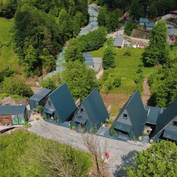 Danzi camping tiny house, hotel 