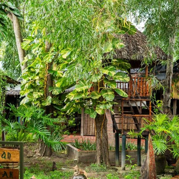Bình An Village - Green Stay, Local Taste and Spa, hotel v destinácii Vinh Long