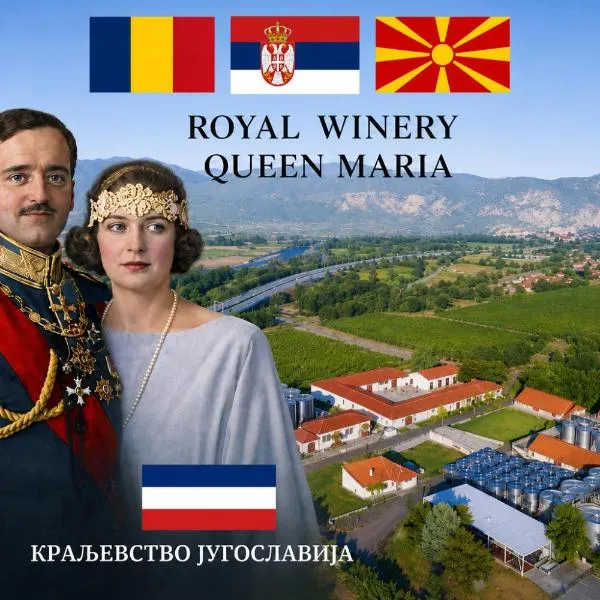 Queen Maria Estate Apartments Winery Restaurant: Demir Kapı şehrinde bir otel