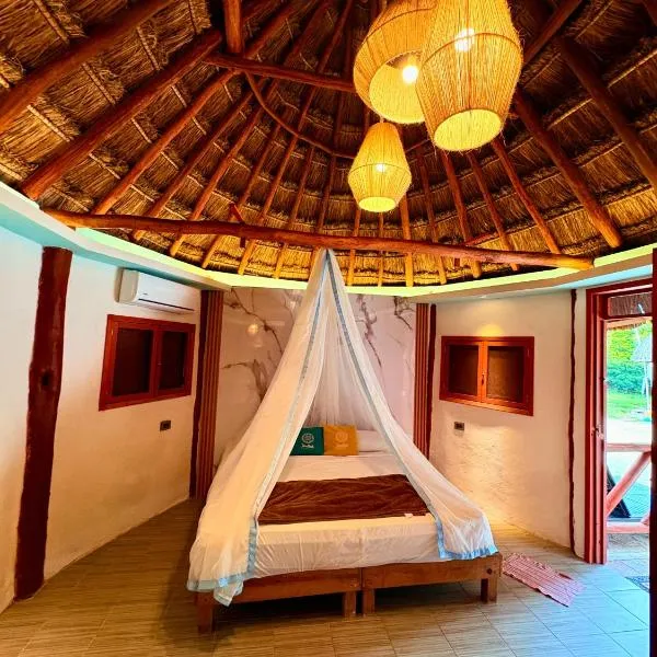 Cabanas Jaalkab, khách sạn ở Chelem