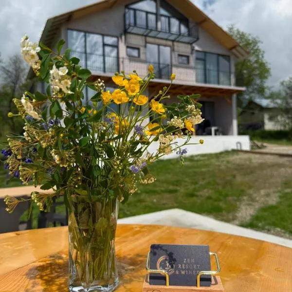 Zen Resort and Winery, hotel em Slănic