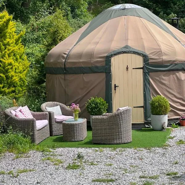 Thistlebank Yurt, hotel v destinácii Llangollen