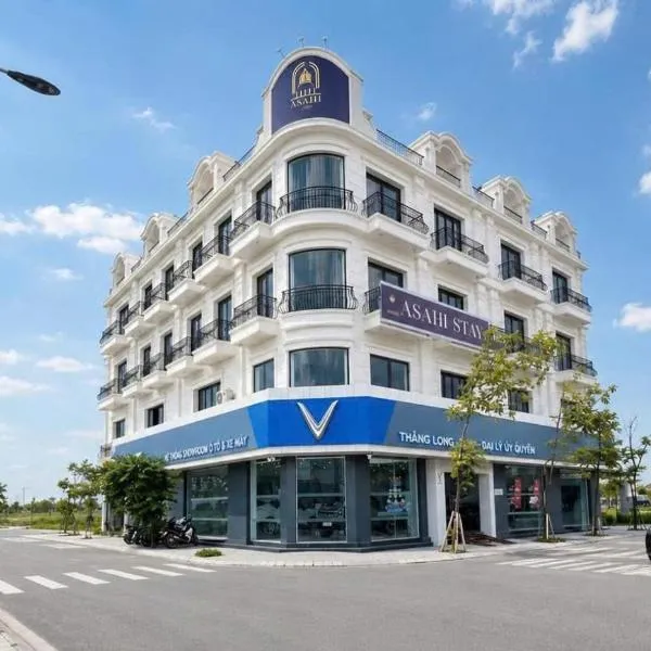 Asahi Stay - Tiền Hải Center City Apartment, hotell 