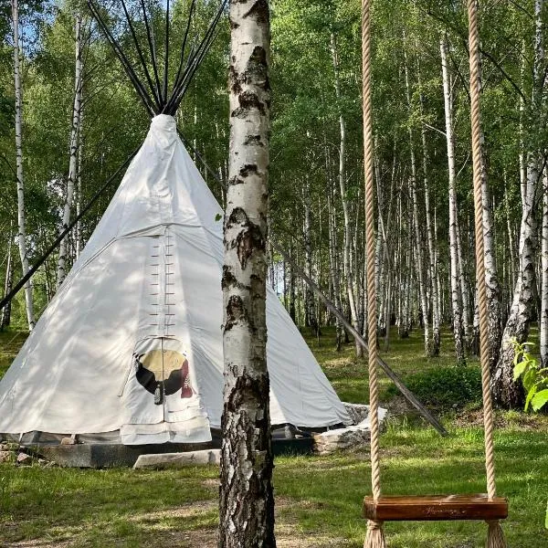 Călăţele में, होटल Bonair Tipi Village I Glamping
