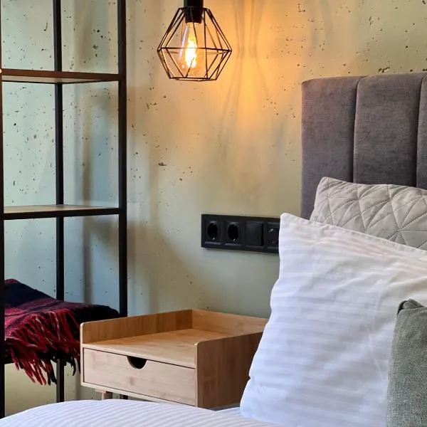 GNIZDO Loft Apartment Chernihiv near Val, Historic Center, hotel i Tjernihiv