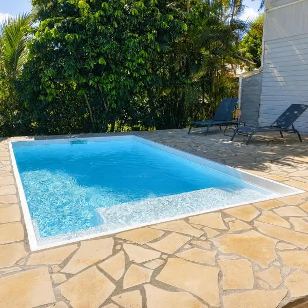 Kaz Toti - Montabo, private pool - 2 bedrooms, hotel a Caiena