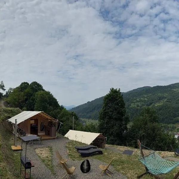 Farm Glamp Kvasy - Глемпінг в Квасах, hotel em Kvasir
