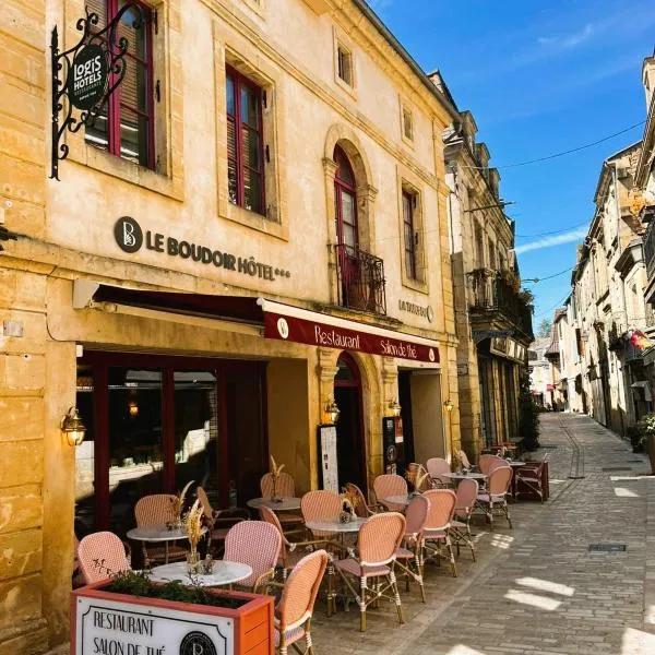 Logis Hôtel Le Boudoir: Belvès şehrinde bir otel