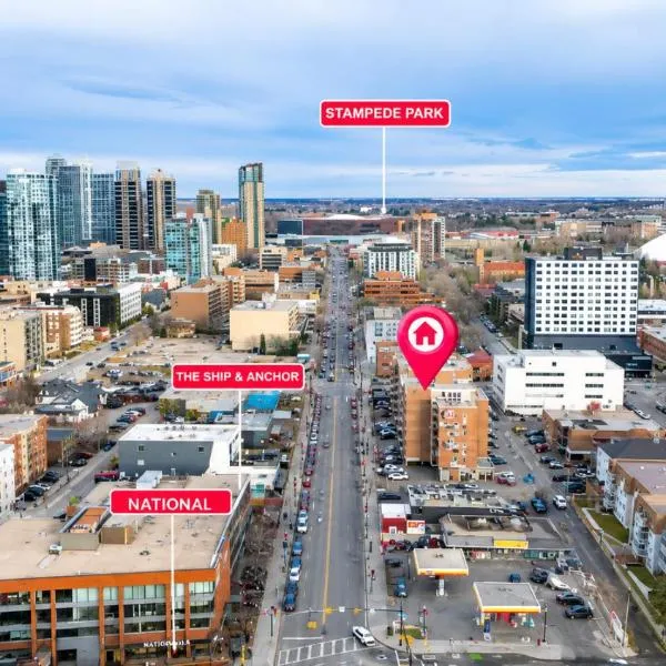 Stay Calgary Heart, Free Parking & WiFi, hotel i Calgary