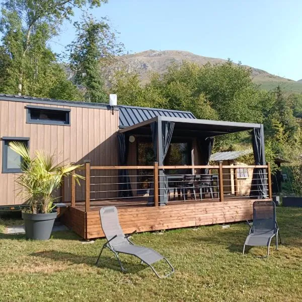 Tiny house chalet montagnard, hotel in Arcizans-Dessus