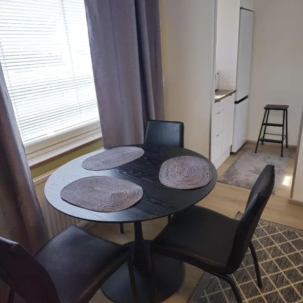 Kompakti yksiö numero 9 pienkerrostalossa, hotel Poriban