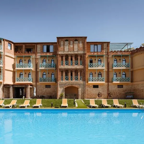 Burki Castle & Cellar, hotell i Qvareli