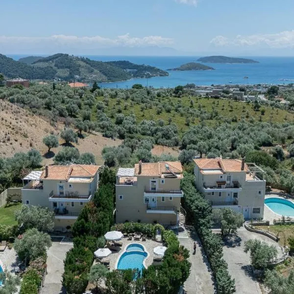 Sunset Villa Amelia Skiathos, hotell i Skiathos National Airport