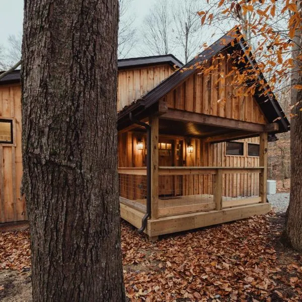 Pine Creek Cabins & Camping Resort, hotel South Bloomingville-ben