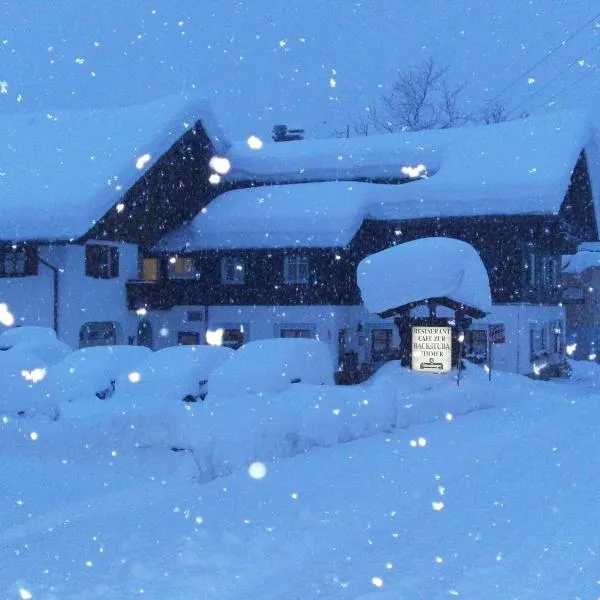 Pension Backstuba, hotel v destinaci Partenen