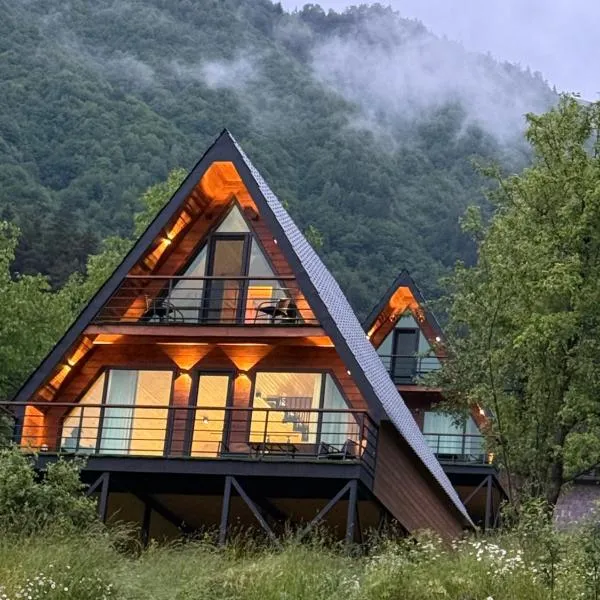 Horizon Mestia - Premium Chalets With Panoramic Views, hotel en Mestia