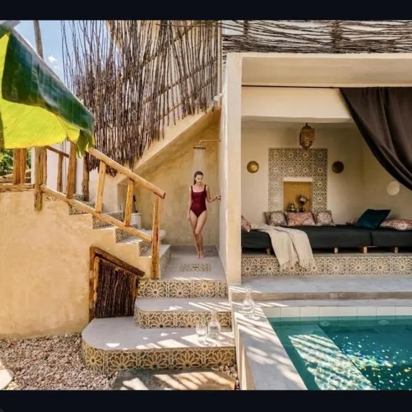 Hayam Eco villas - Private Pool - 1 min Beach, hotel sa Jambiani