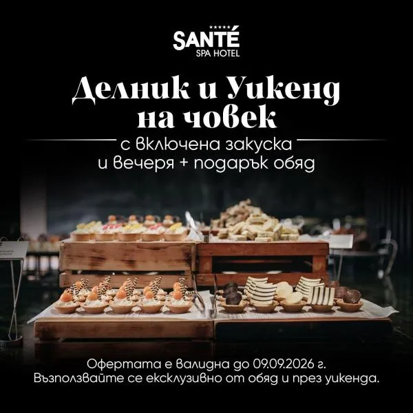Santé SPA Hotel, hotel en Velingrado