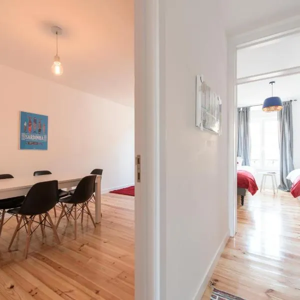 Casa Eclea Lisbon Great Apartment with terrace, hotel in Lissabon