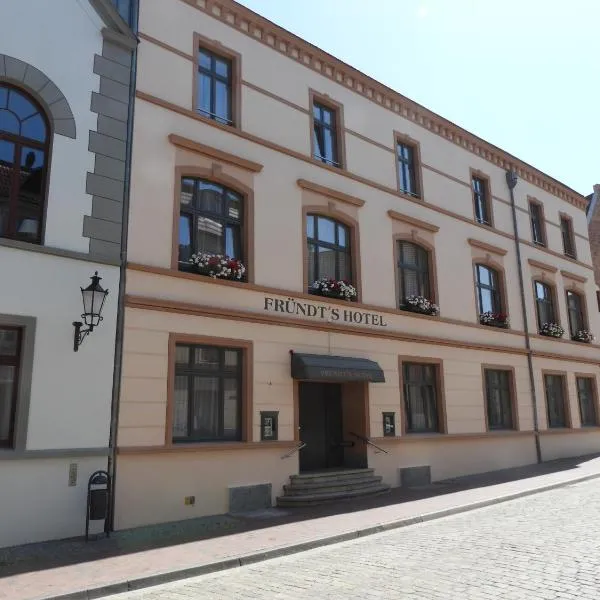 Fründts Hotel, hotel in Wismar