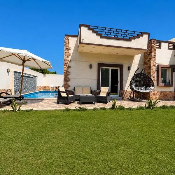 Naj‘ al Aḩwāl में, होटल Nubian Villa with Private Pool