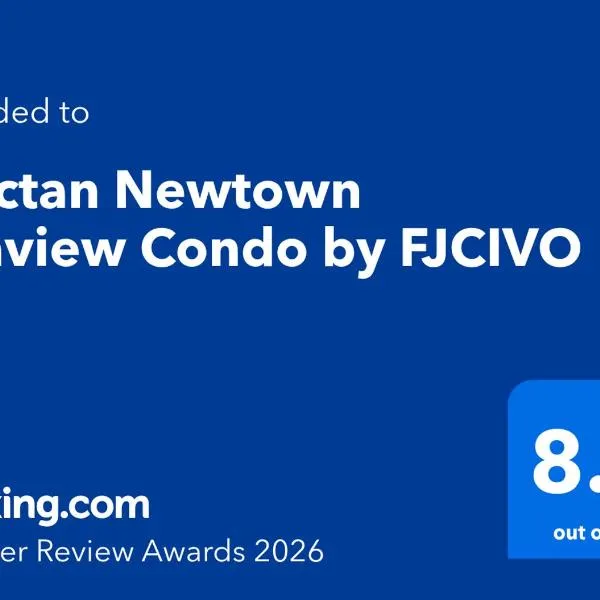 Mactan Newtown Seaview Condo by FJCIVO, hotel Lapu Lapu City városában