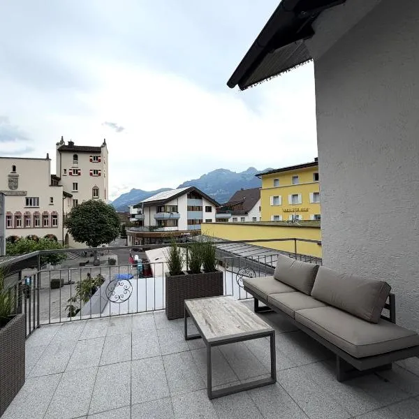 Vaduz में, होटल Trewia 7 - Apartment Vaduz - Free Parking - Terrace