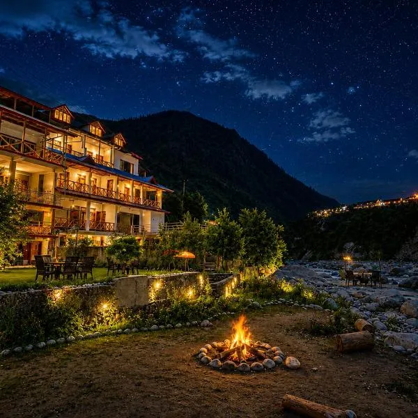 Sneha Riverside Cottage, Tirthan Valley - Best selling cottage in Jibhi 2025-26, viešbutis mieste Jibhi