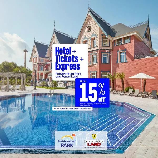 PortAventura Hotel Lucy's Mansion - Includes unlimited access & Express wristband to PortAventura Park & Ferrari Land, hotel en Salou