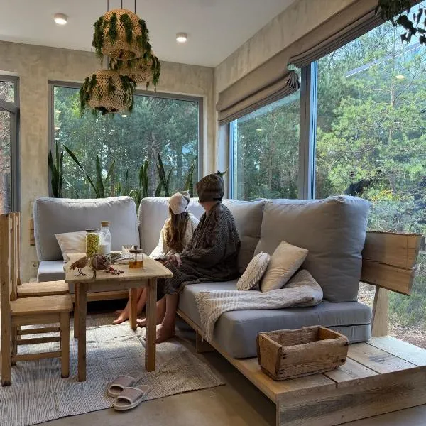 Nest Spa Mirror Villas, hotel in Medemciems
