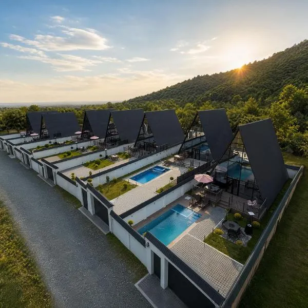 Qafqaz Falcon Chalet, hotel em Gabala