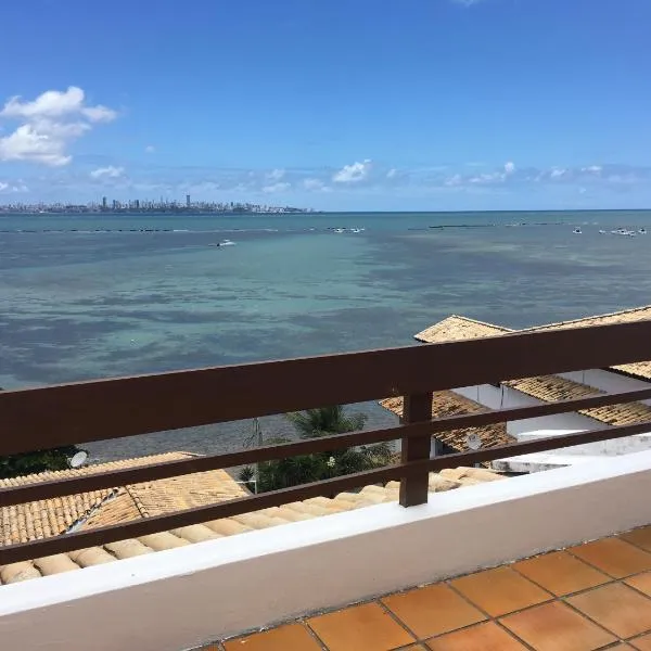 Dúplex Frente Mar na ilha de Itaparica, ξενοδοχείο σε Vera Cruz de Itaparica
