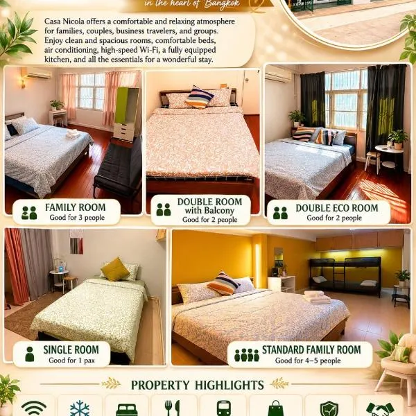 Casa Nicola BKK, hotel sa Ban Na Song
