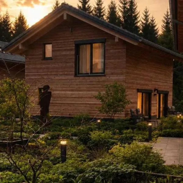 Allgäuer Bergwald Chalets, hótel í Oberstaufen