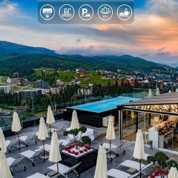 Mountain Residence Apartments & Chalet, hotel en Bukovel
