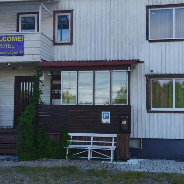 Sangis Motel Haparandavägen 11, hotel di Sangis