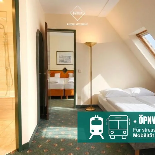 Balance Hotel Leipzig Alte Messe, hotelli Leipzigissä
