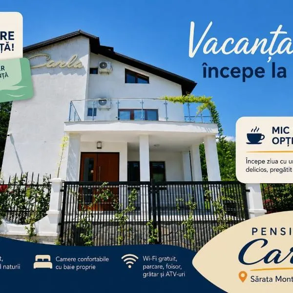 Pensiunea CARLA, hotel i Sărata-Monteoru