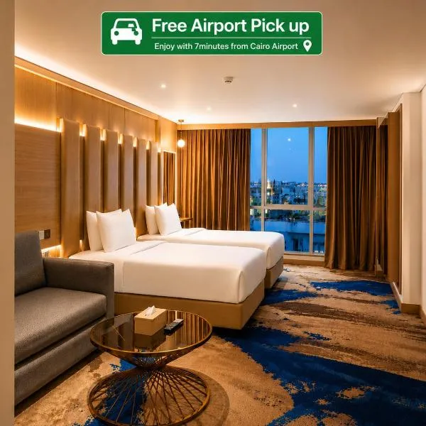 Flamingo Cairo Airport Hotel & Free Airport Pickup, hotell i Kairo