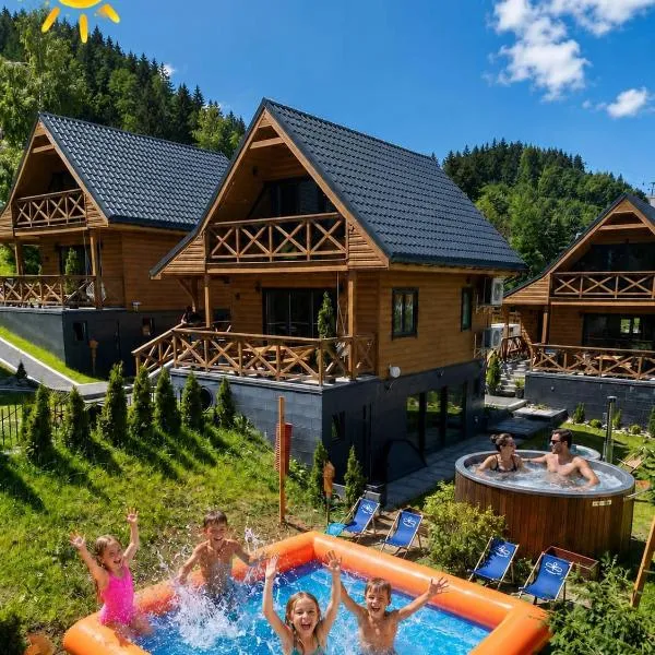 Nartorama Domki Zieleniec, hotel in Duszniki Zdrój