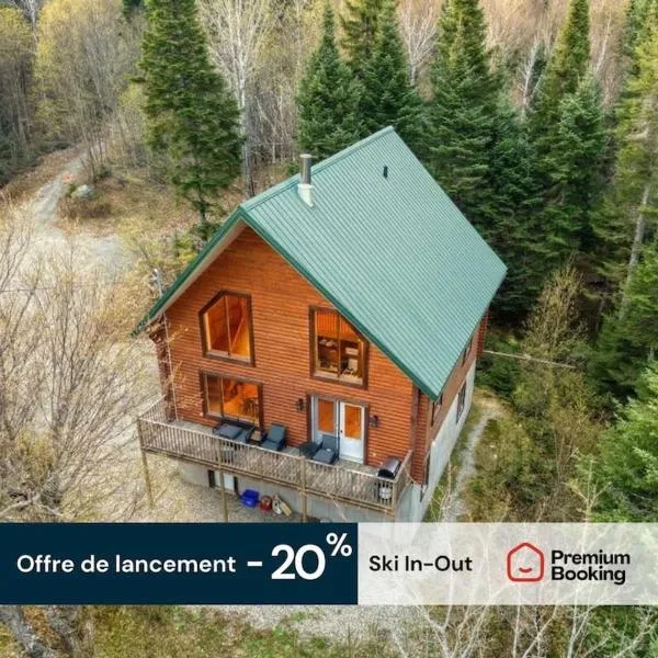 Chalet Aigle Ski in-out Appalaches Park 16 Guests, hotel v destinácii Saint-Paul-de-Montminy