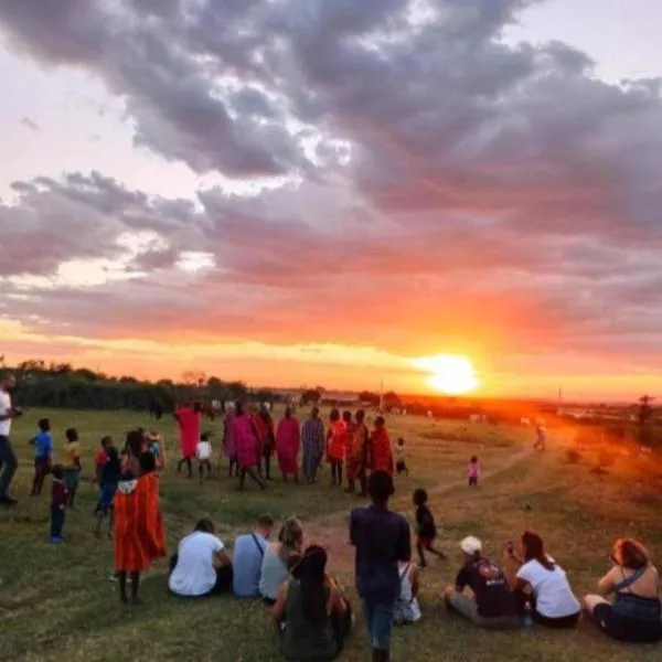 Sunshine maasai mara safari camp, hotel v destinácii Sekenani