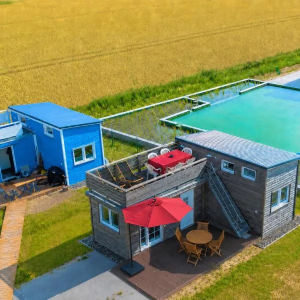 Groß Kordshagen에 위치한 호텔 Tiny House Nachtigall C207 - Ostsee Urlaub Resort