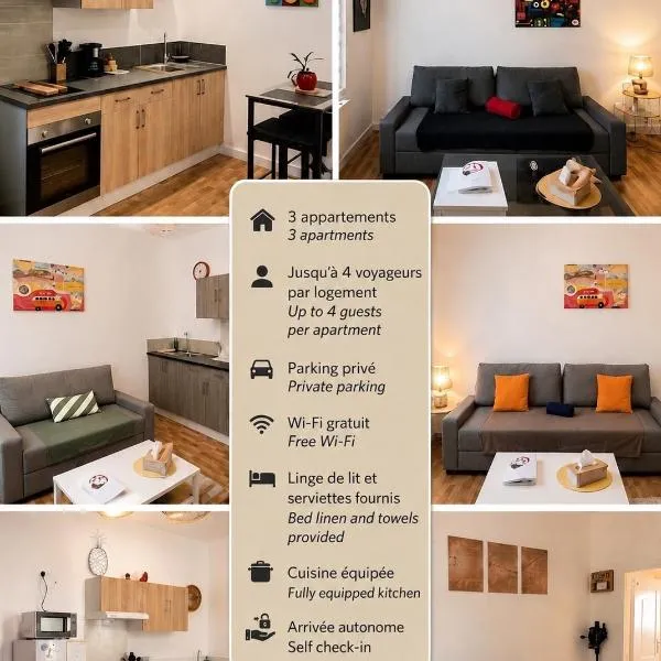 Les Cerisiers - Une escale comme à la maison -, hotel en Damparis