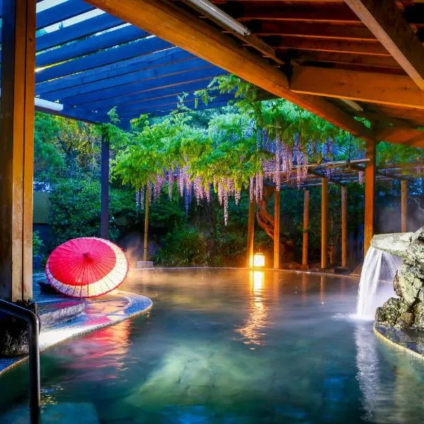 Ooedo Onsen Monogatari Shinshu Kakeyu, hotell i Ueda