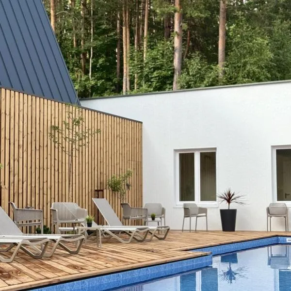 Nykščio Namai & SPA, hotel i Anykščiai