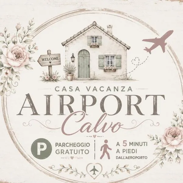 Casa vacanza AIRPORT CALVO, hotel em Ronchi dei Legionari