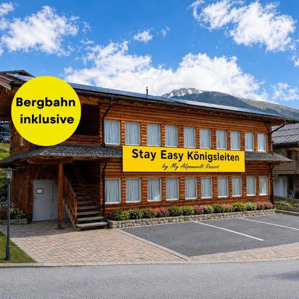 Stay Easy Königsleiten by my Alpenwelt Resort, viešbutis mieste Königsleiten
